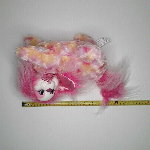 Puppy Surprise Sari Plush 12" Pink Multicolored Dog Mom 1 Baby Stuffed Animal - Picture 5 of 5
